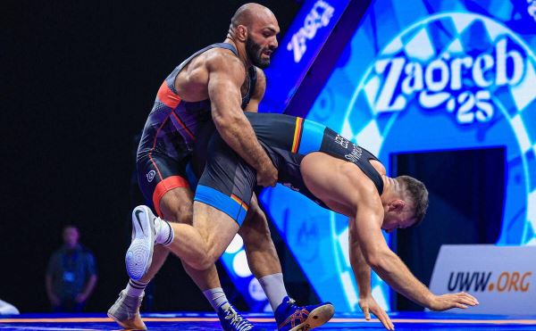 Российский борец греко-римского стиля проиграл в финале чемпионата мира
